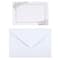 12 Packs: 40 ct. (480 total) 3.5" x 4.87" Floral Flat Cards & Envelopes by Recollections™